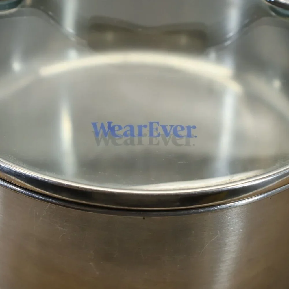WearEver 1 Qt Sauce Pan Glass Lid Ergonomic Handles Very Nice